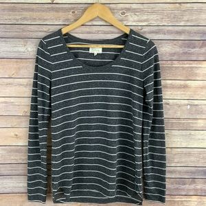 Lou & Grey Strpied Long Sleeve T-Shirt